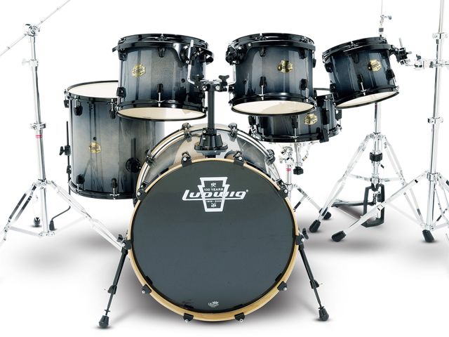 Ludwig Element Laquer Series Power drum kit blank