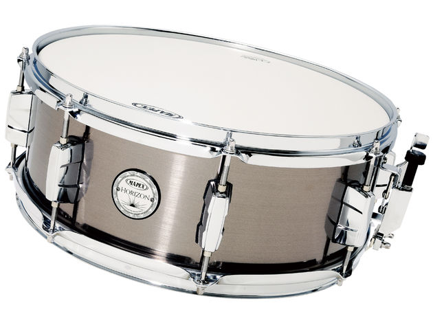 Mapex Horizon HX drum kit The lightweight snare has eight lugs, which can make the drum a little wild. Half a perimeter 'O' ring or some Moongel will give you a crisp, tight snap