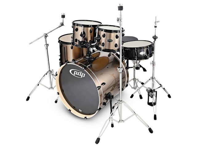 PDP Mainstage kit "The kit would appear to have been designed as much to a drummer's specifi cations as it has to meet a price, and the build quality is faultless."