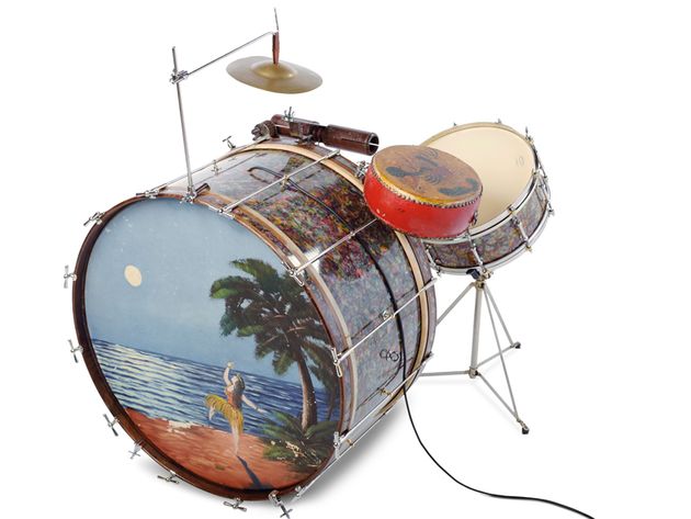 Ludwig & Ludwig Peacock Pearl kit