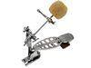 Ludwig and Ludwig 1924 pedal with extension arm for 'clanger' cymbal.