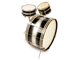 Vintage drum gear: Leedy kits