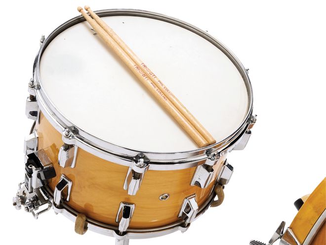Vintage drum gear: Phil Collins' Pearl DLX kit
