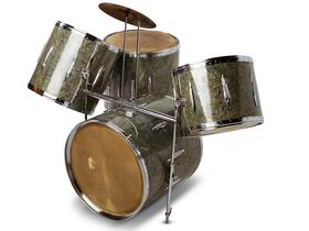 Vintage drum gear: Reno Pressure Ring Drum Kit