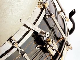 Vintage Drum Gear: Slingerland Sea Green Pearl kit and '30s snares