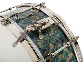 Vintage Drum Gear: Slingerland Sea Green Pearl kit and '30s snares