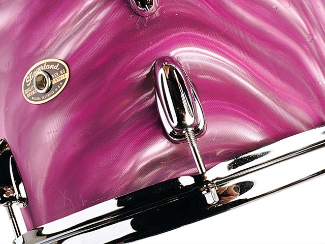 Slingerland Satin Flame Pearl kit
