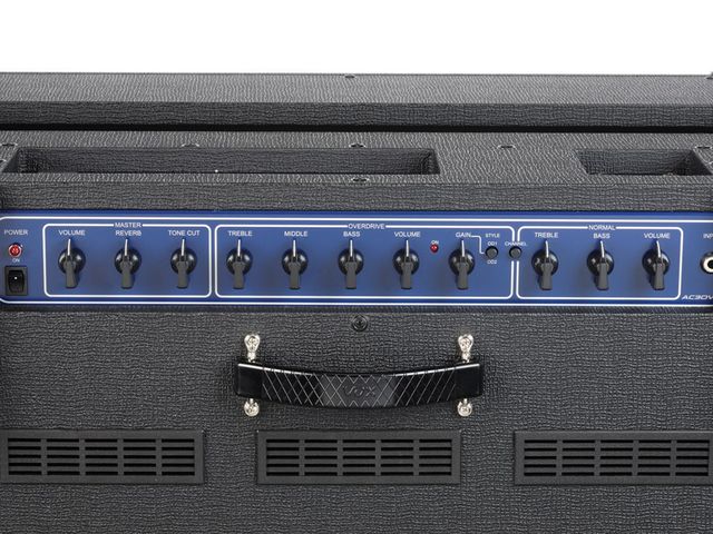 Vox AC30VR The hybrid AC30VR adds modern features to a vintage design.