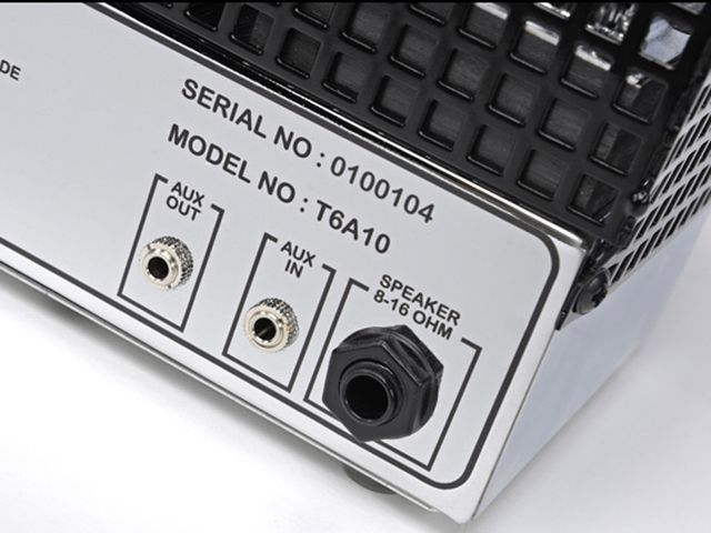 You can plug in a CD/MP3 player, or send the preamp signal to an external device with the extra connections on the amp.