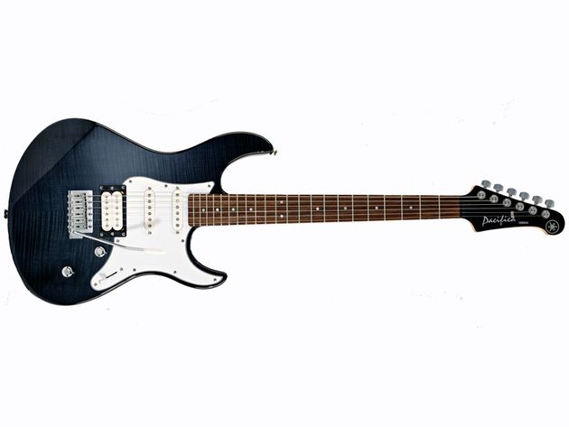 Yamaha Pacifica 212 VFM It's hardly exciting to look at, but this doublecut shape lets your fingers run riot.