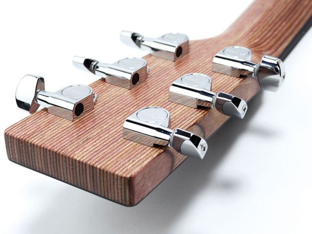 The Rust stratabond neck construction feels great, and looks distinctive too.