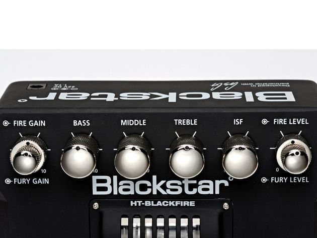 Blackstar HT-Blackfire With loads of scorching valve gain, the Blackfire's more than just a dressed up HT-Dual.