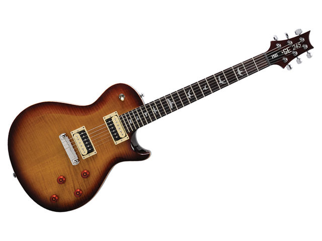 PRS SE 245 This maple-topped mahogany body is a heavy beast, but it pays you back with tons of sustain.
