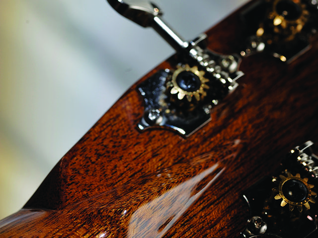 Tanglewood TW40 O AN The guitar's scale length helps to maintain alternate tunings.