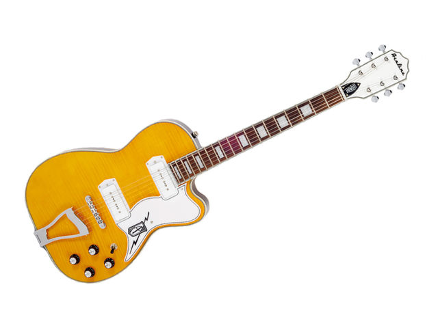 Airline Tux Deluxe The P90 pickups have the trademark mid-range roar you'd expect.