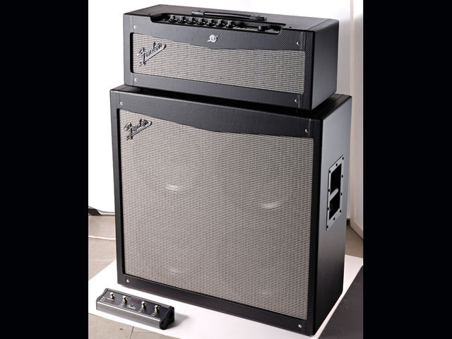 Fender Mustang V For an extra £287, you can get Fender's matching V412 speaker cab.