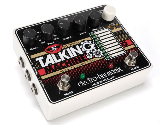 As well as the labelled controls, there are some hidden functions found by pressing the Preset knob.