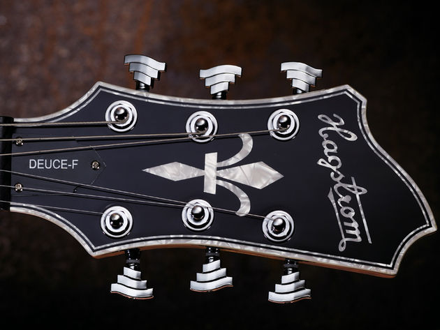 ...but its extra heft and oversized headstock deliver phenomenal tone.