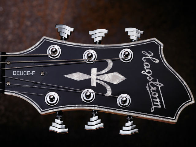 ...but its extra heft and oversized headstock deliver phenomenal tone.