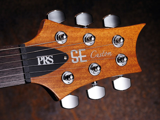 PRS SE Custom Semi-Hollow Every aspect of the PRS is beautifully finished.