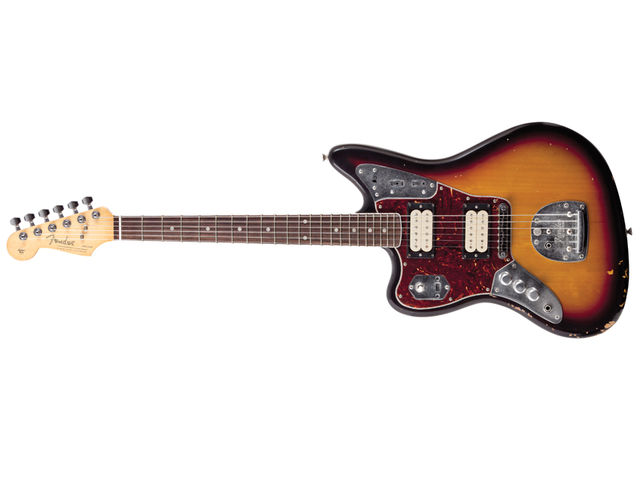 Fender Kurt Cobain Jaguar Left-handed players will be glad to hear that the Kurt Cobain model is available as a lefty for no extra cost.
