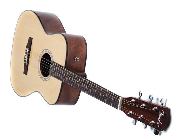 Fender CF-140S The compact CF-140S is a great go-anywhere guitar.