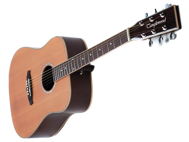 …but it's the tonal subtleties of that cedar top that really make this guitar shine.