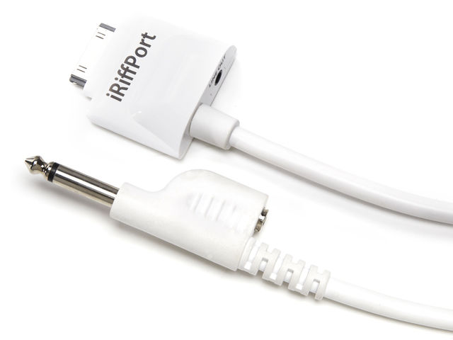 You can immediately tell what kind of device the iRiffPort is intended for use with…