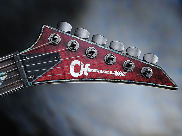 Charvel Desolation DST-1 ST This guitar could only be more flashy if it had its own light and laser show.
