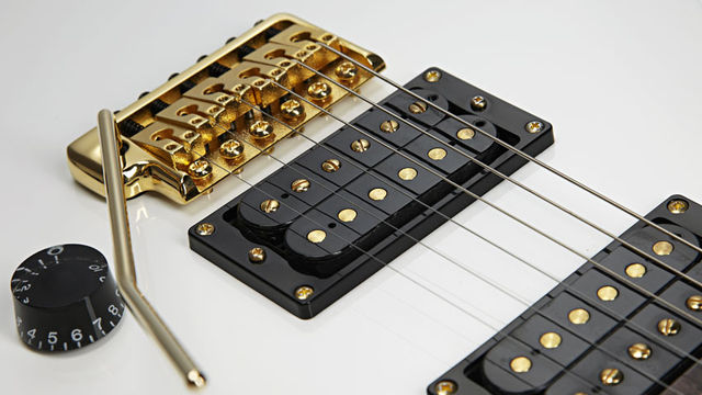 Pickups Nestled away in the body are the usual SE HFS and Vintage Bass pickups