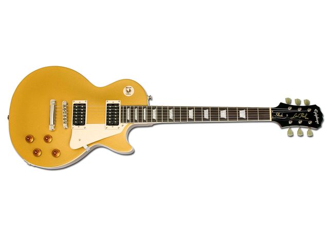 Epi's Slash LP Goldtop: it rawks!