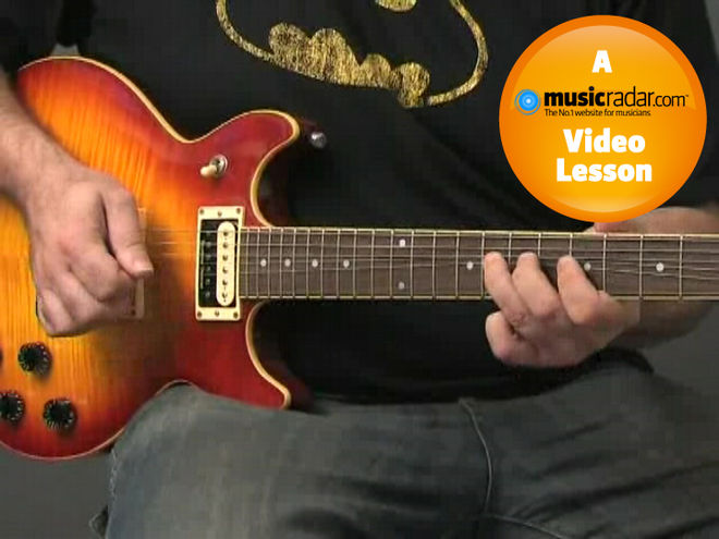 Minor pentatonic string bending for beginners