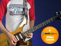Paul Gilbert's high 3-notes-per-string lick