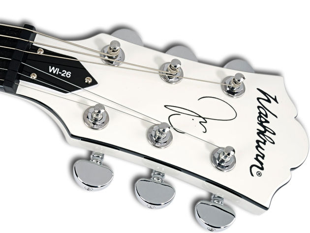 Asides from a few subtle touches, you'd never know you were playing a signature model