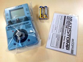 In pictures: Zoom MultiStomp MS-70CDR unboxed