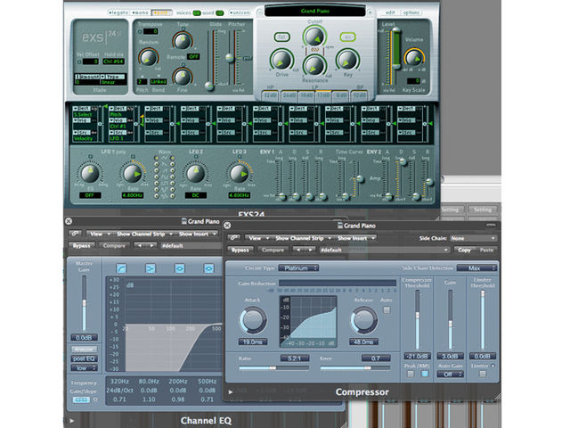 Synth Stabs and Piano