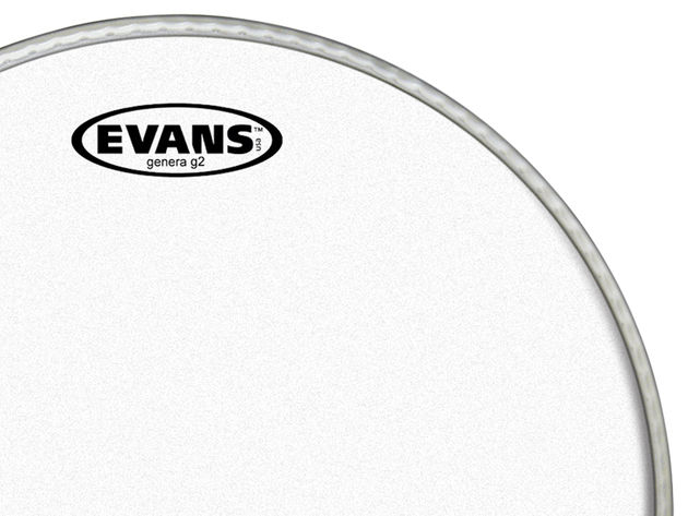 Best tom batter, twin ply head: Evans G2 Coated