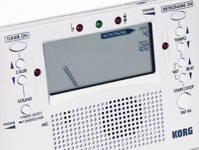 4 Korg digital metronomes
