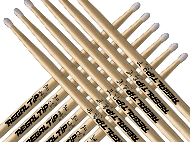 Best nylon-tipped drum sticks: Regal Tip E Series