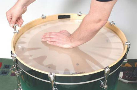 Bass drum tuning