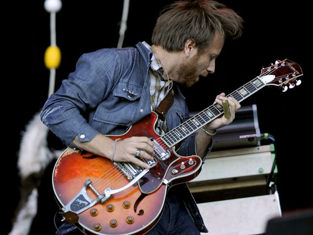 Black Keys frontman Dan Auerbach onstage in San Francisco in 2011