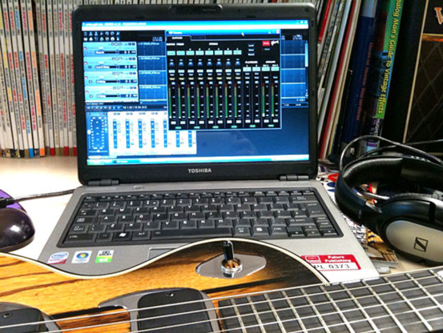 An electric guitar, but not as we know it
