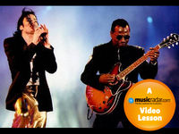 Michael Jackson's guitarist: how to play funk guitar video lesson