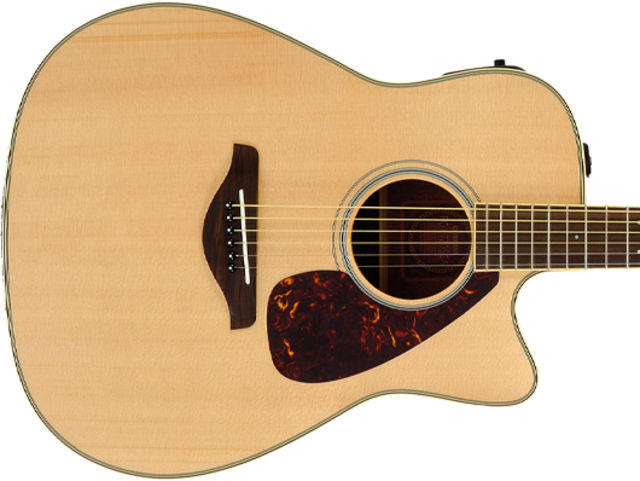 Yamaha FGX720SCA build and features