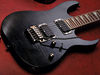 Basswood body with flamed maple top; bolt-on maple 3-piece Wizard II neck; rosewood fingerboard with sharktooth inlays; 25.5" scale; INF3 (N) and INF4 (B) humbuckers; master volume, master tone, 5-way pickup selector; chrome hardware; Transparent Grey or Amber finish