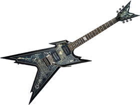 Round-up: 4 graphic finish metal electric guitars