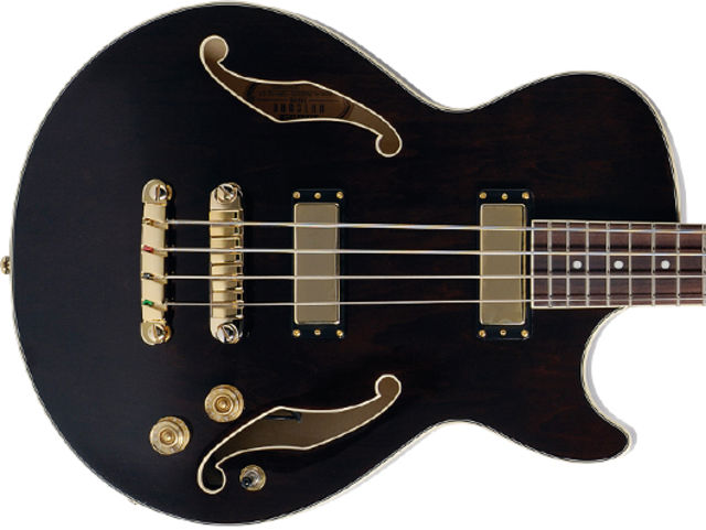 Ibanez AGB200 Artcore Bass build and features