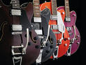 Round-up: 4 rockabilly-style semi-acoustic electric guitars