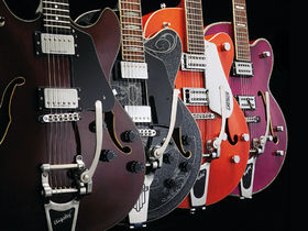 Round-up: 4 rockabilly-style semi-acoustic electric guitars