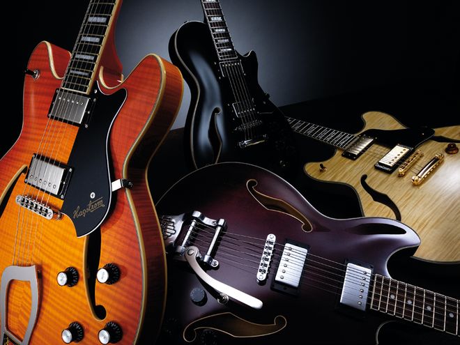 Round-up: 4 thinline semi-hollow electric guitars compared